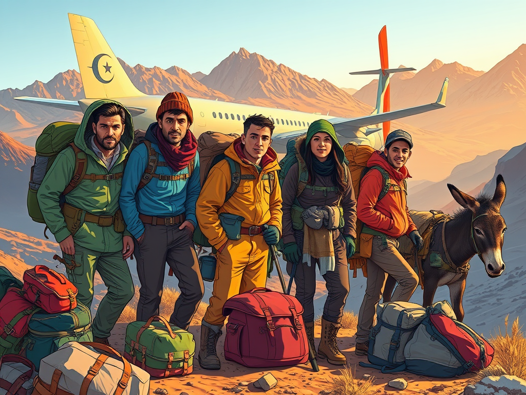 TREKING MAROKO S TOUBKALOM –&nbsp;začetek